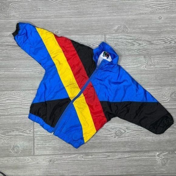 Vintage JPI wind breaker jacket coat retro 90s / 80s throwback - Picture 1 of 4